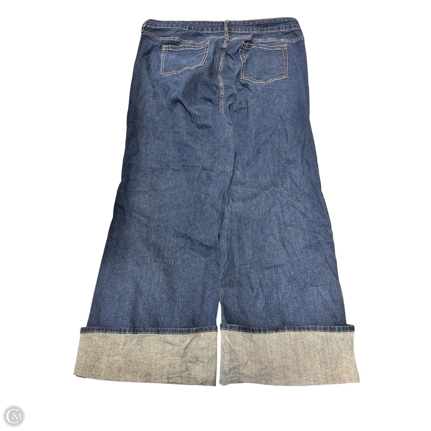 Jeans Wide Leg By Torrid In Blue Denim, Size: 20