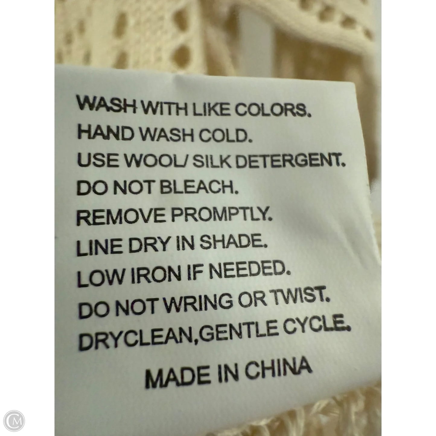 Sweater By Shein In Cream, Size: M