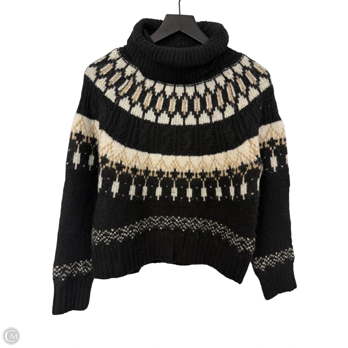 Sweater By Old Navy In Black & Brown, Size: Xs