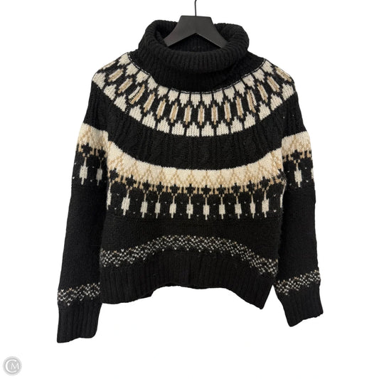 Sweater By Old Navy In Black & Brown, Size: Xs
