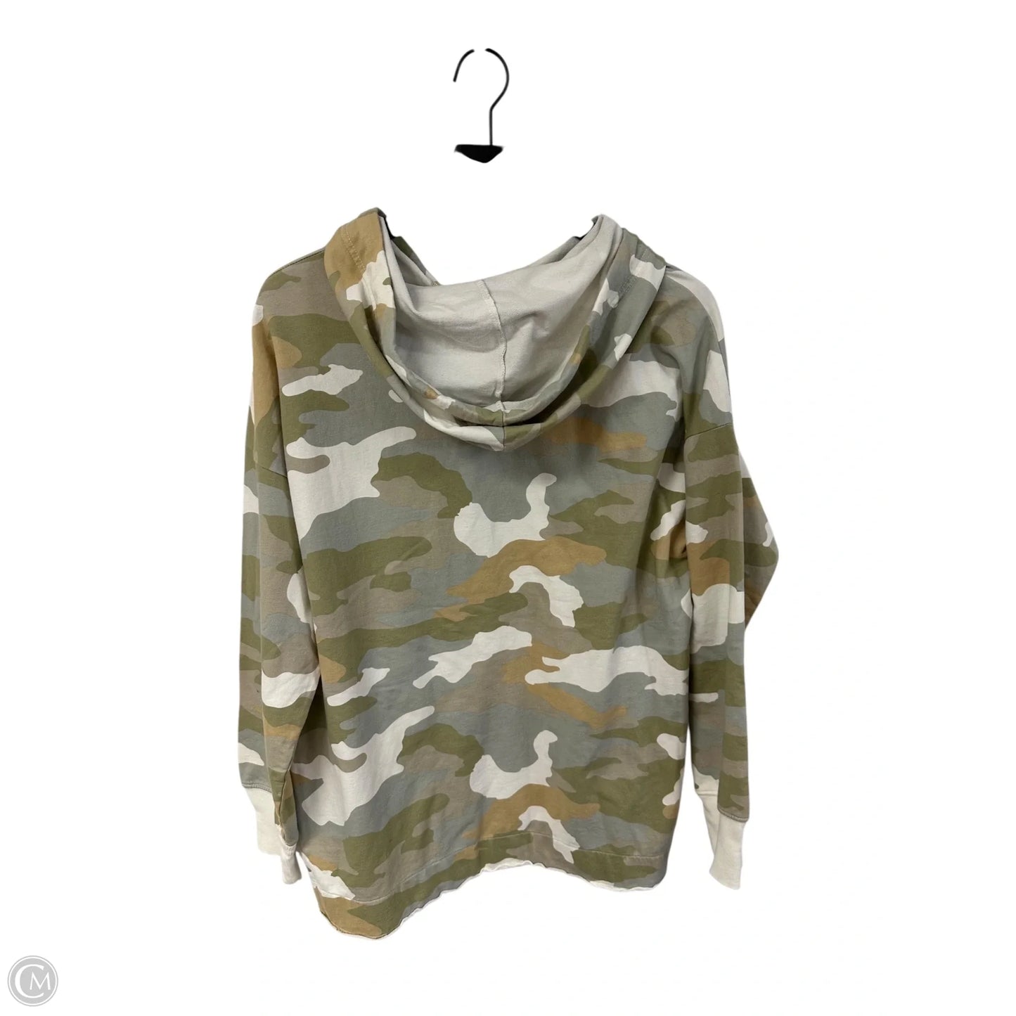 Sweatshirt Hoodie By Aerie In Camouflage Print, Size: M