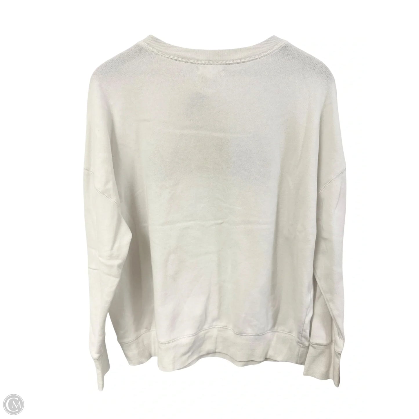 Sweatshirt Crewneck By Maurices In White, Size: L