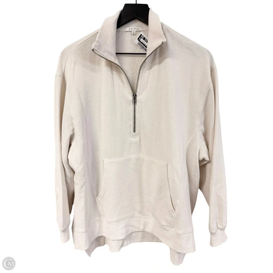 Sweatshirt Collar By Z Supply In Cream, Size: S