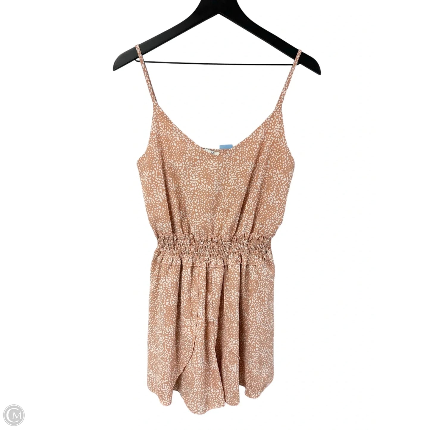 Romper By She + Sky In Peach, Size: L