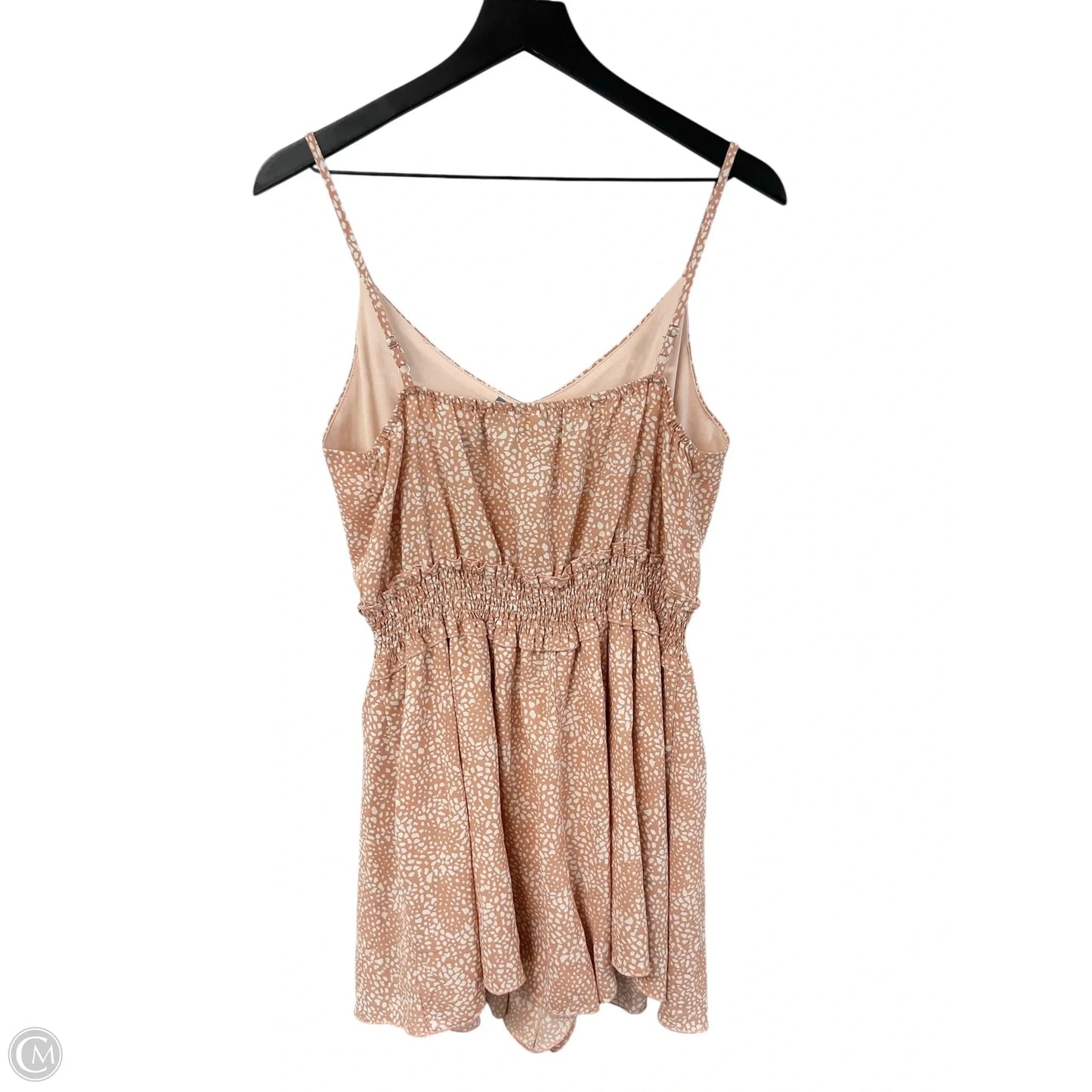 Romper By She + Sky In Peach, Size: L