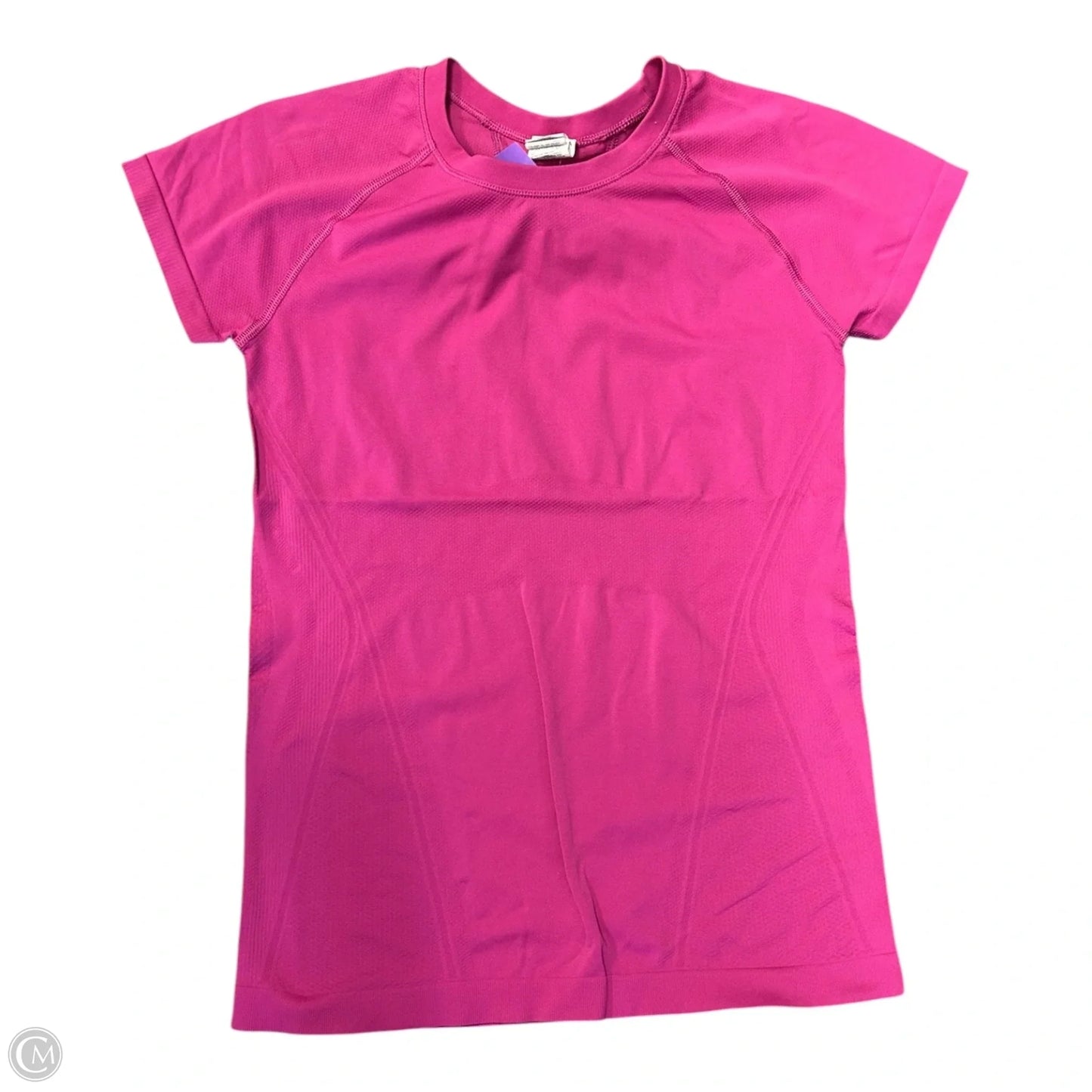 Athletic Top Short Sleeve By Athleta In Pink, Size: S