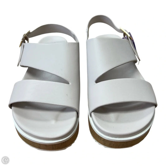 Sandals Flats By Nautica In Cream, Size: 6.5