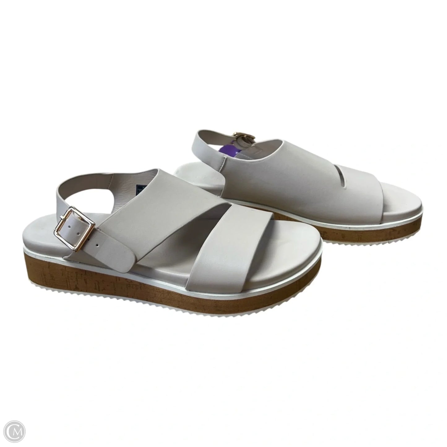 Sandals Flats By Nautica In Cream, Size: 6.5