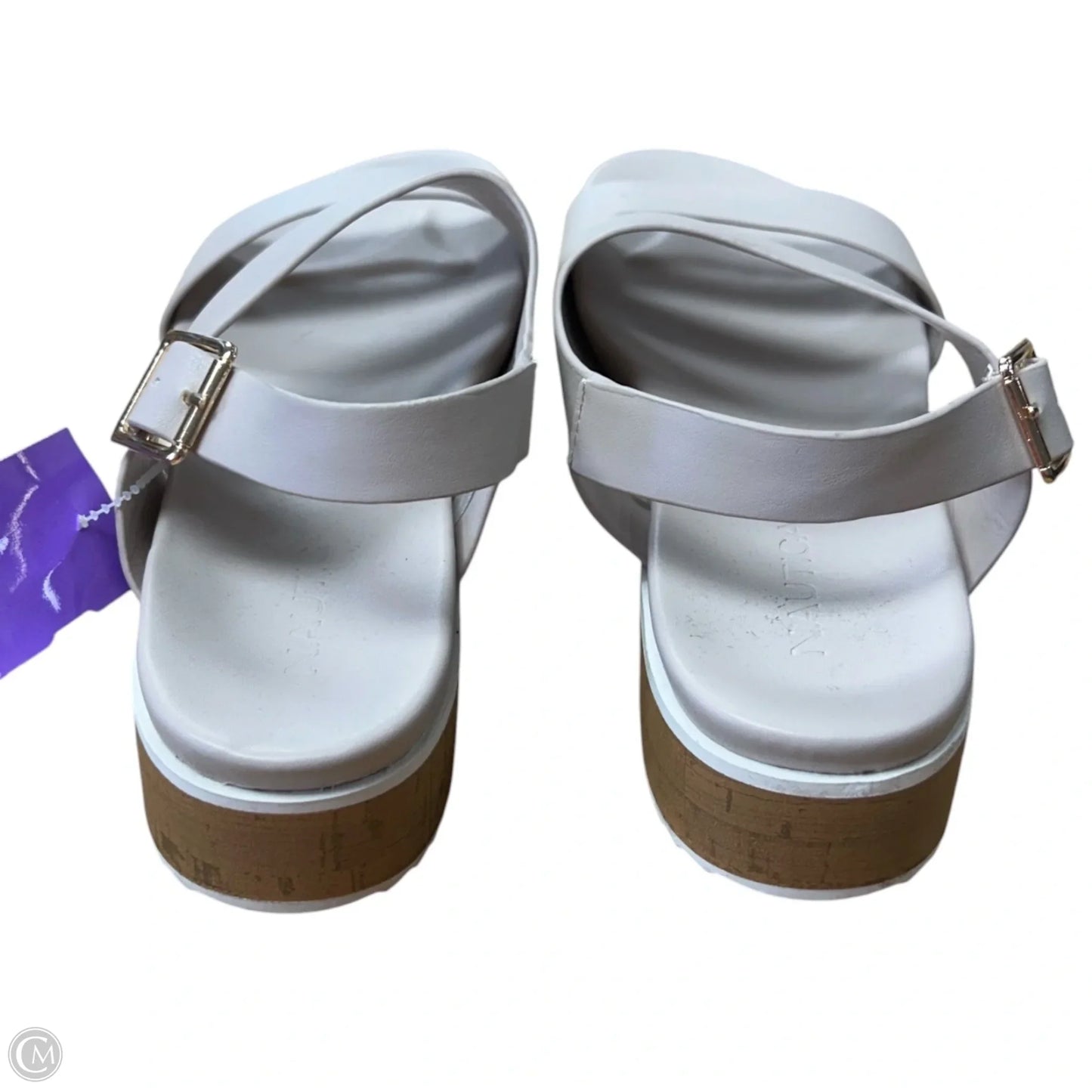 Sandals Flats By Nautica In Cream, Size: 6.5