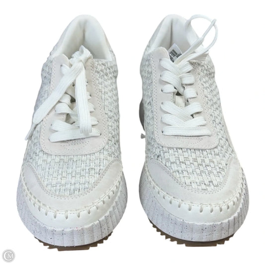 Shoes Sneakers Platform By Universal Thread In Cream, Size: 8.5