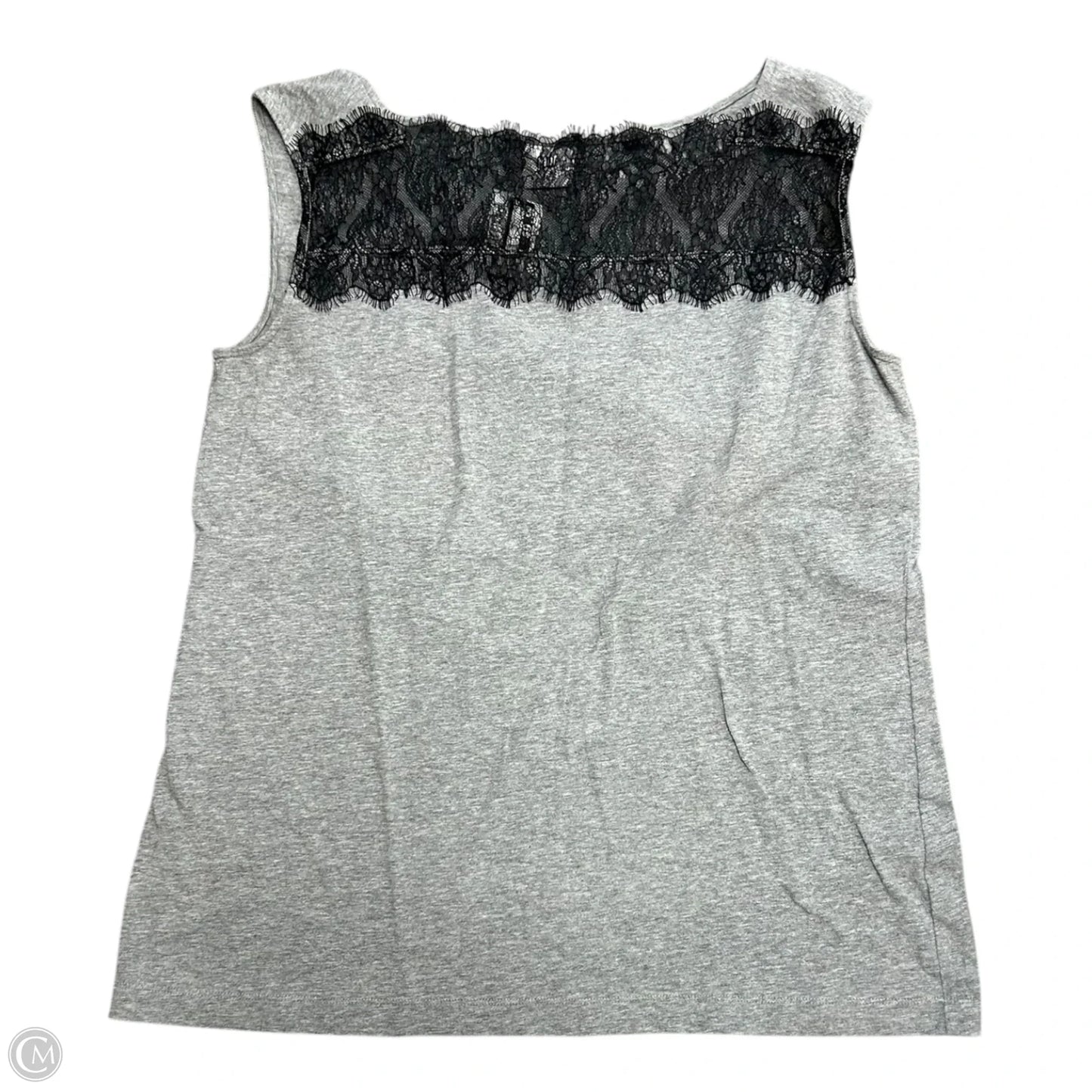 Top Sleeveless By Cabi In Grey, Size: M