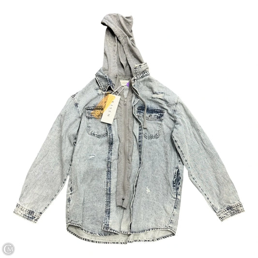 Jacket Denim By Risen In Blue Denim, Size: S