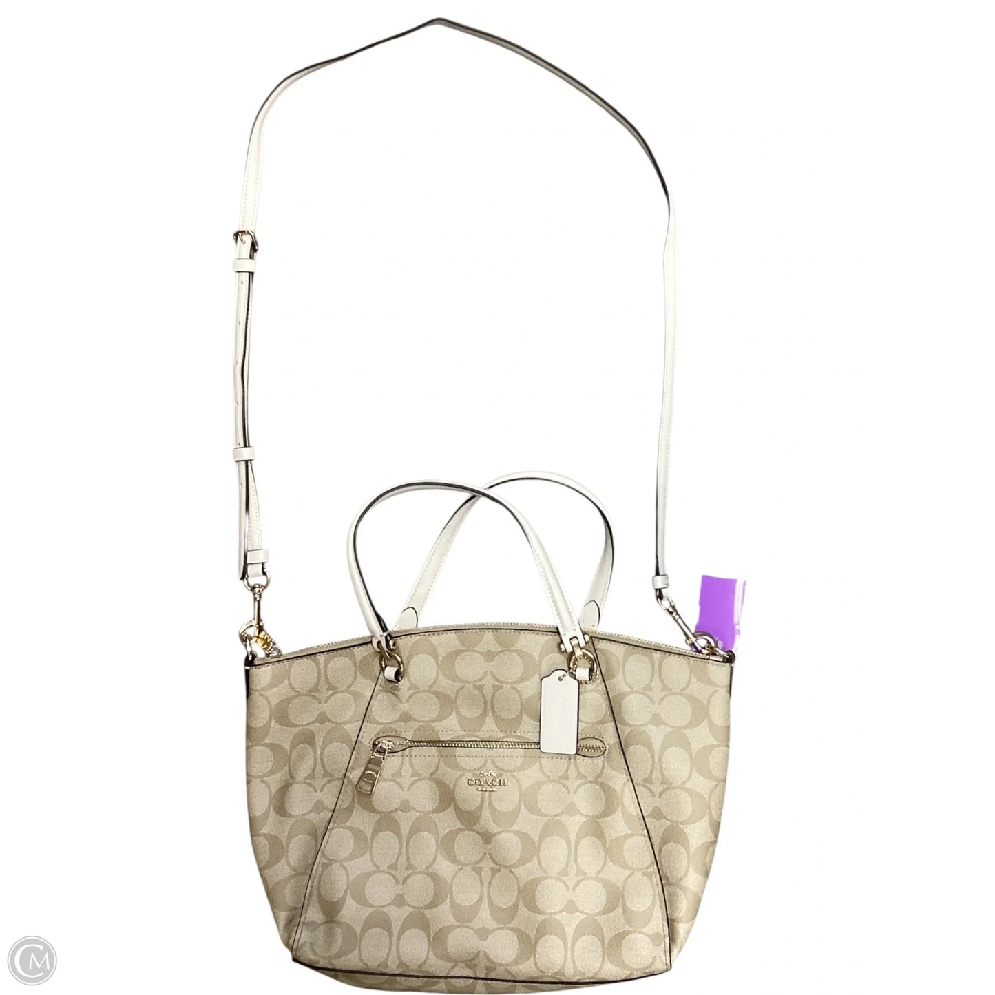 Crossbody Designer By Coach, Size: Medium