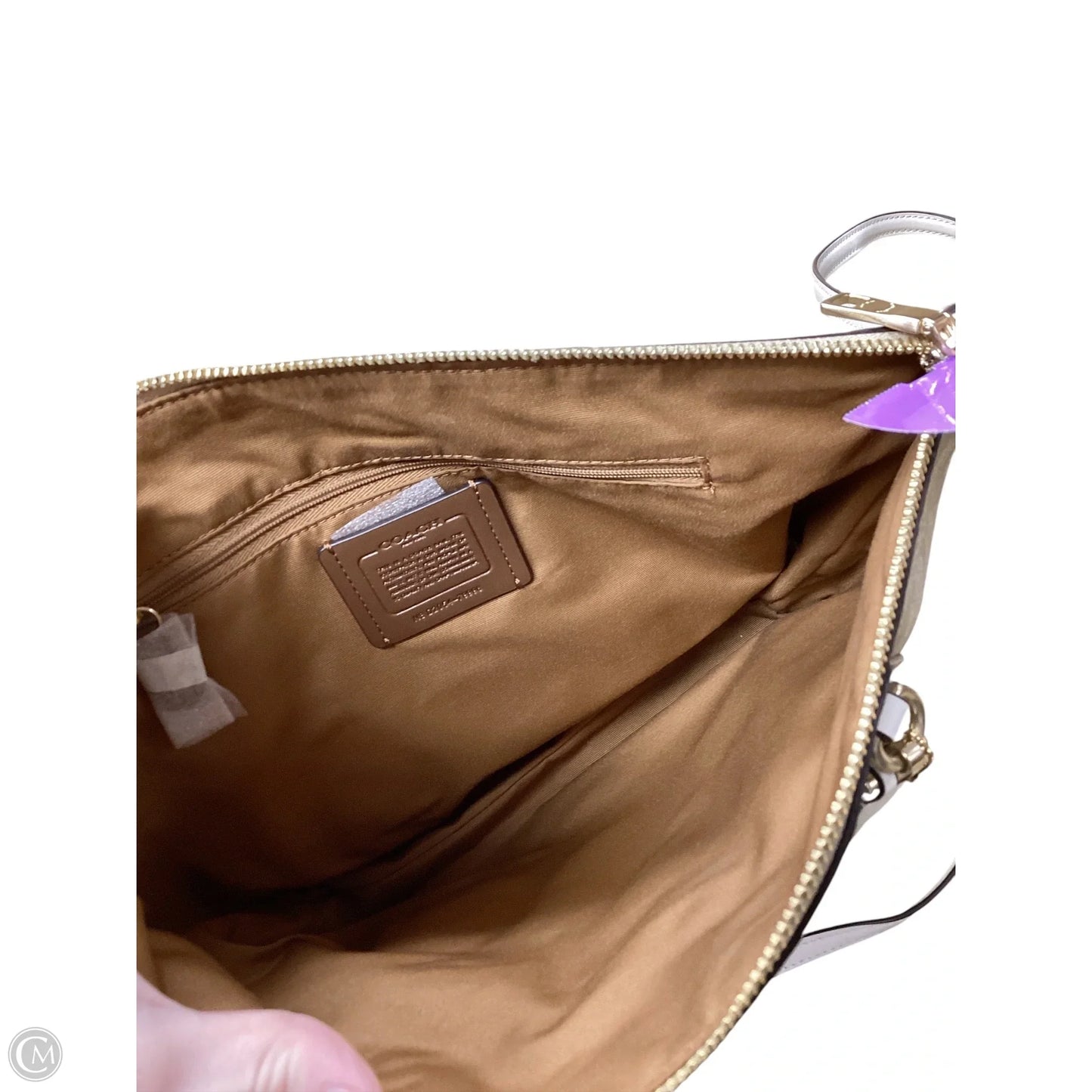 Crossbody Designer By Coach, Size: Medium