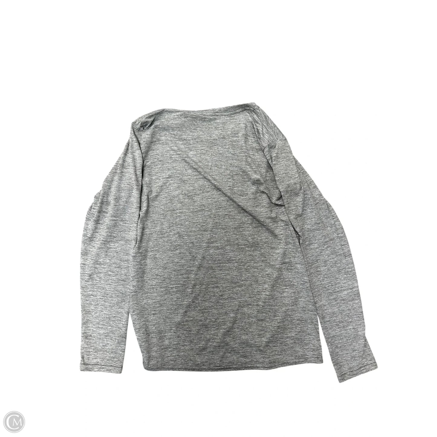 Athletic Top Long Sleeve Crewneck By Patagonia In Grey, Size: S