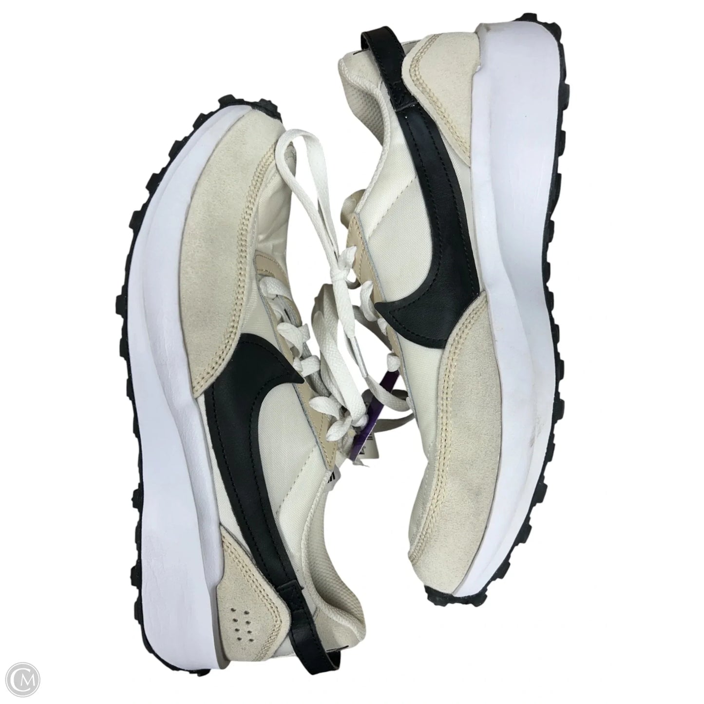 Shoes Sneakers By Nike In Black & Cream, Size: 8.5