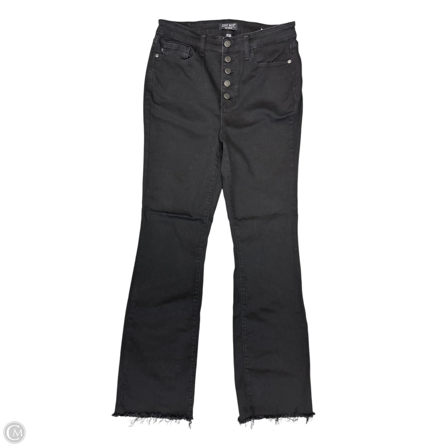 Jeans Boot Cut By Judy Blue In Black Denim, Size: 10