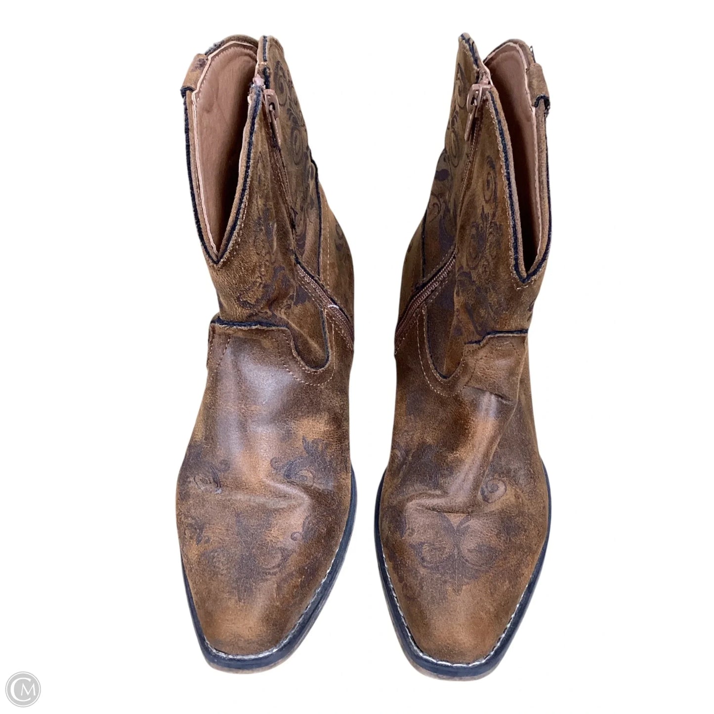 Boots Western By Roper In Brown, Size: 9