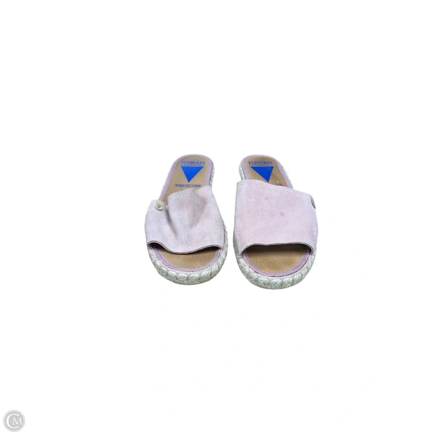 Sandals Flats By Clothes Mentor In Pink, Size: 7.5
