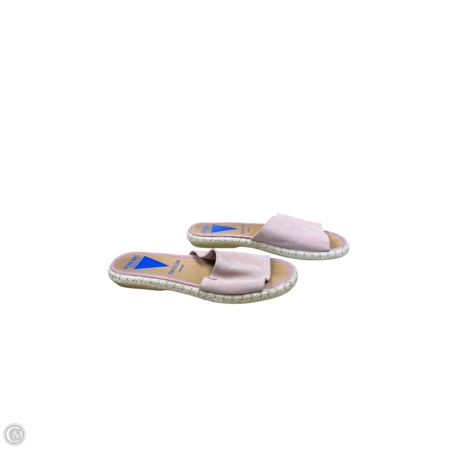 Sandals Flats By Clothes Mentor In Pink, Size: 7.5
