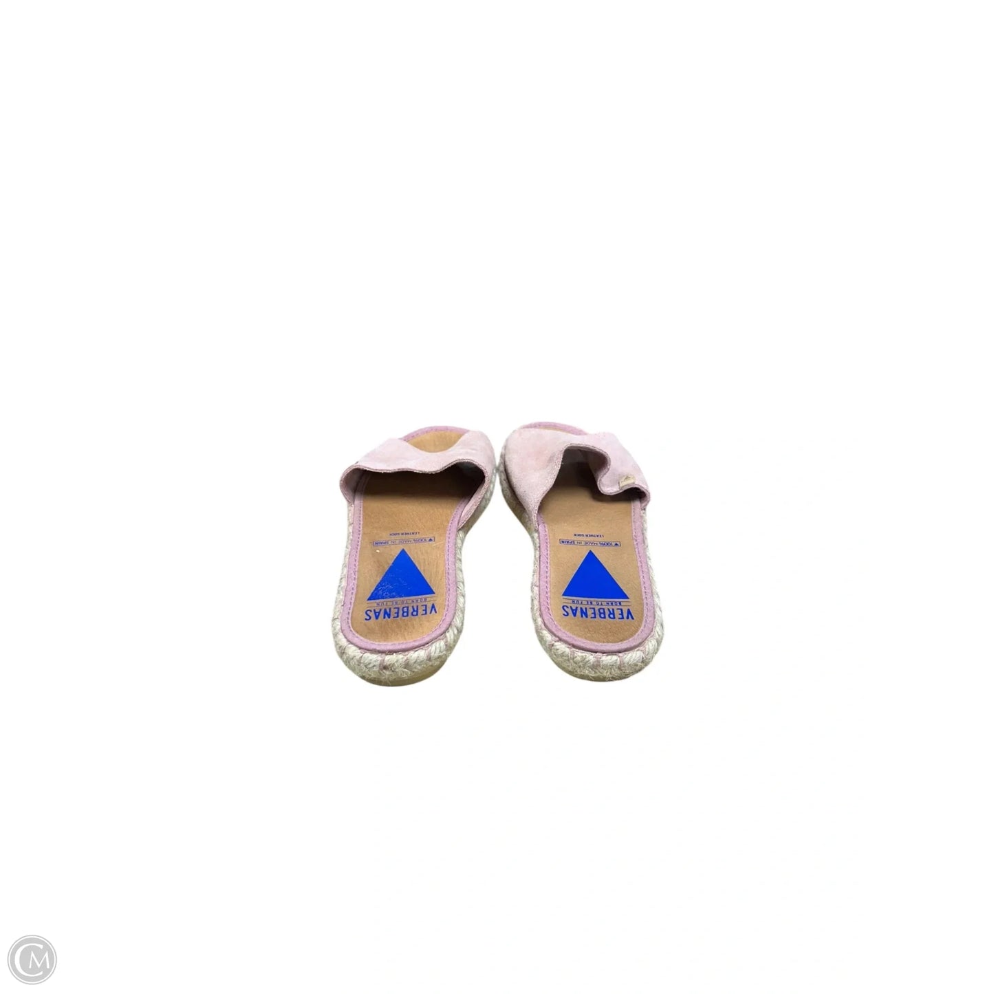 Sandals Flats By Clothes Mentor In Pink, Size: 7.5