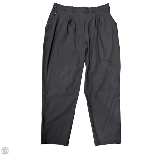 Athletic Pants By Lululemon In Black, Size: 12