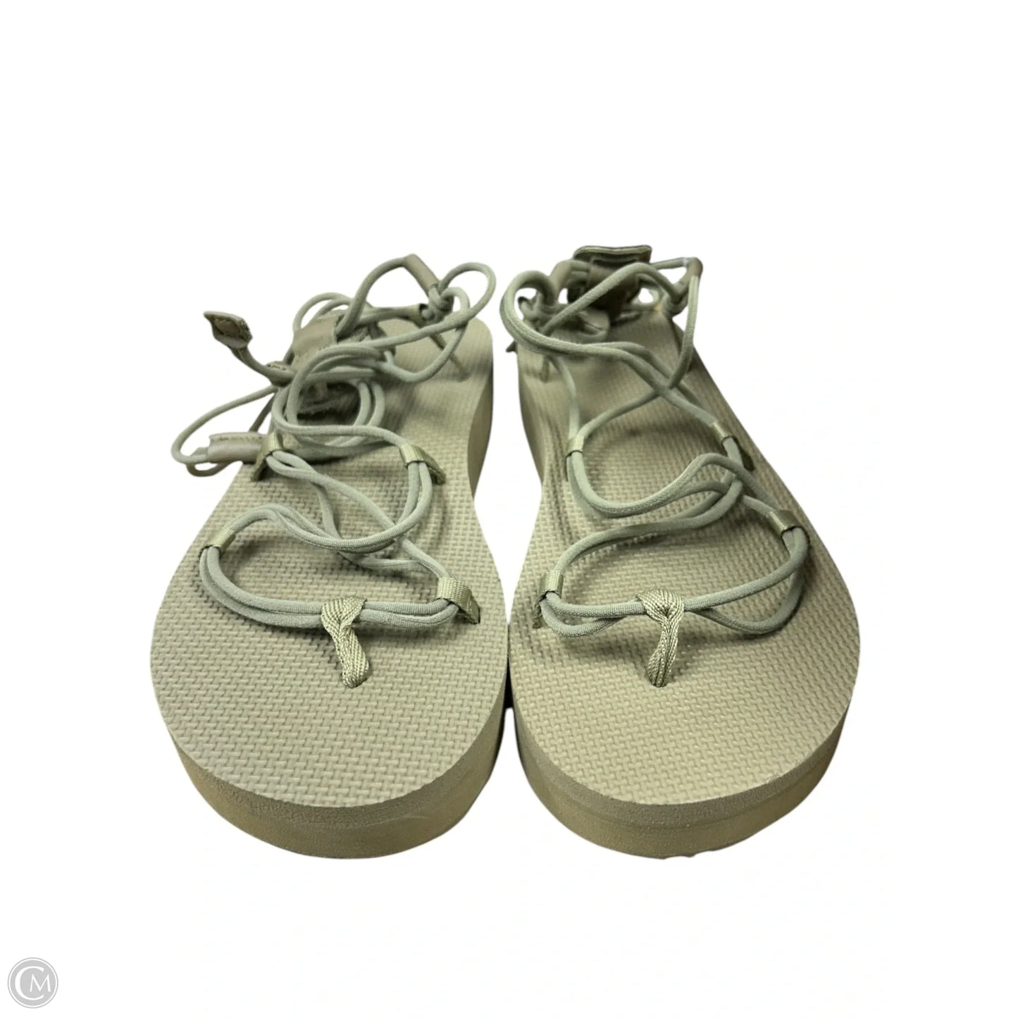 Sandals Flats By Teva In Green, Size: 10