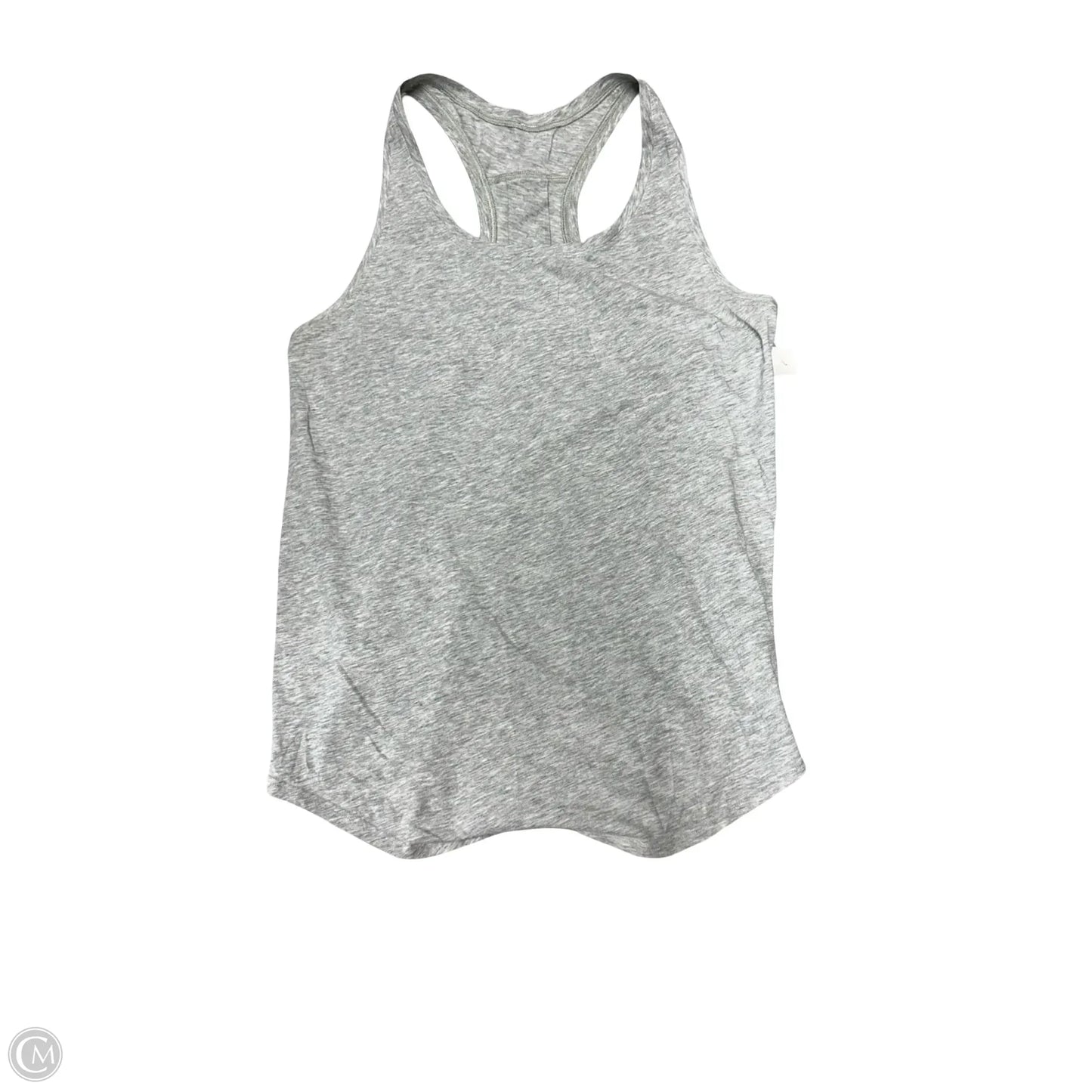 Athletic Tank Top By Lululemon In Grey, Size: M