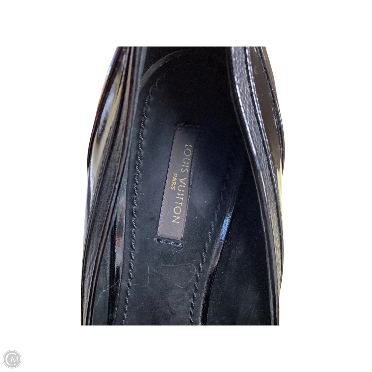Shoes Luxury Designer By Louis Vuitton In Black, Size: 9
