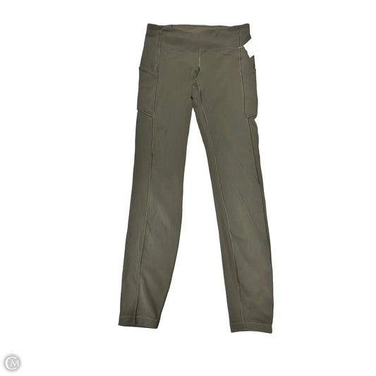 Athletic Leggings By Lululemon In Green, Size: 6