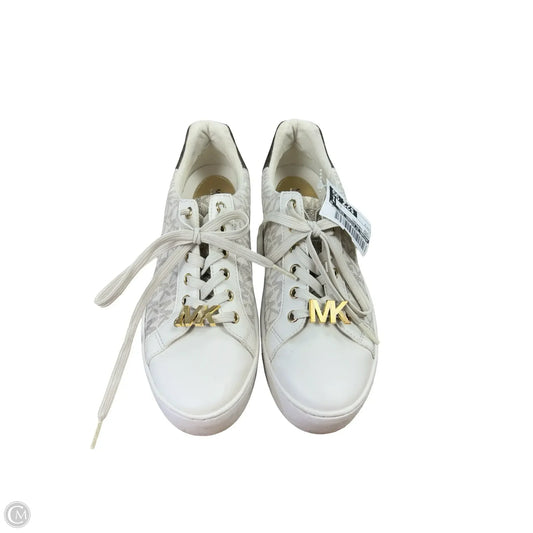 Shoes Sneakers By Michael By Michael Kors In Cream, Size: 7