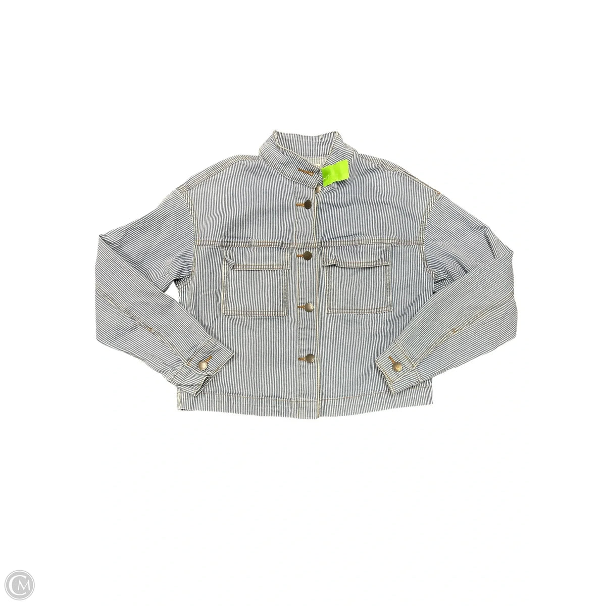 Jacket Denim By Universal Thread In Blue Denim, Size: S