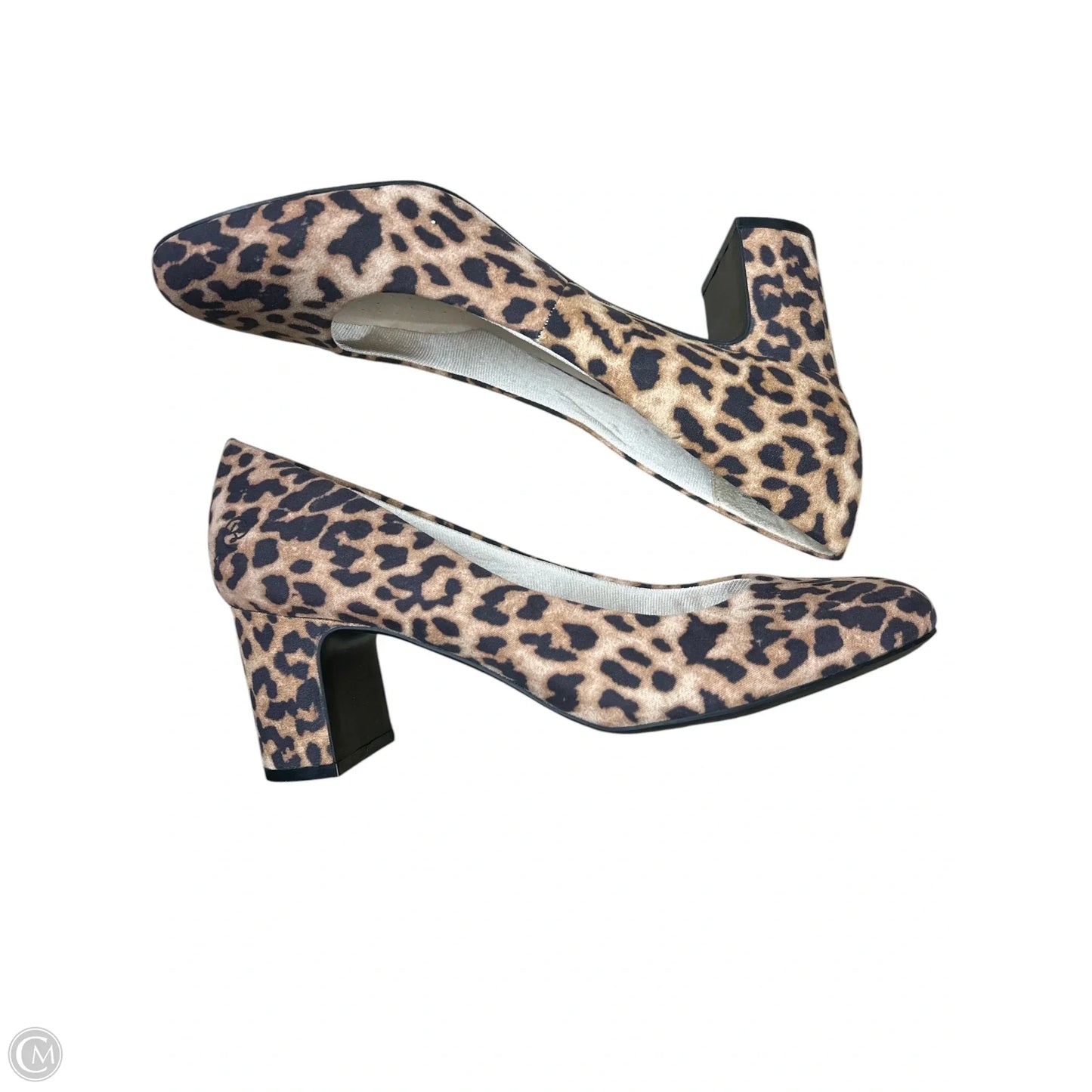 Shoes Heels Block By Life Stride In Animal Print, Size: 10