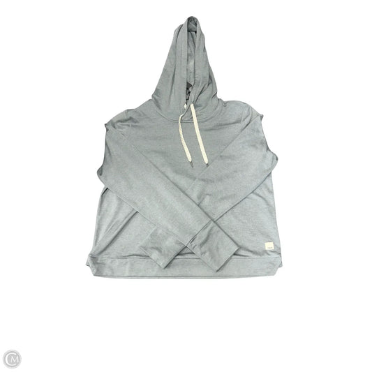 Athletic Top Long Sleeve Hoodie By Vuori In Blue, Size: S