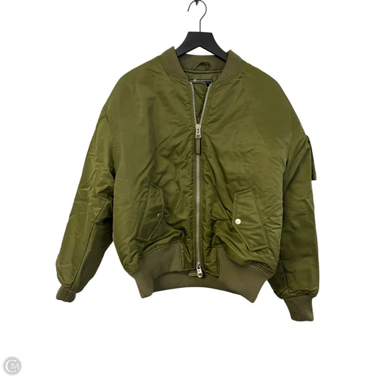 Jacket Puffer & Quilted By Fabletics In Green, Size: S