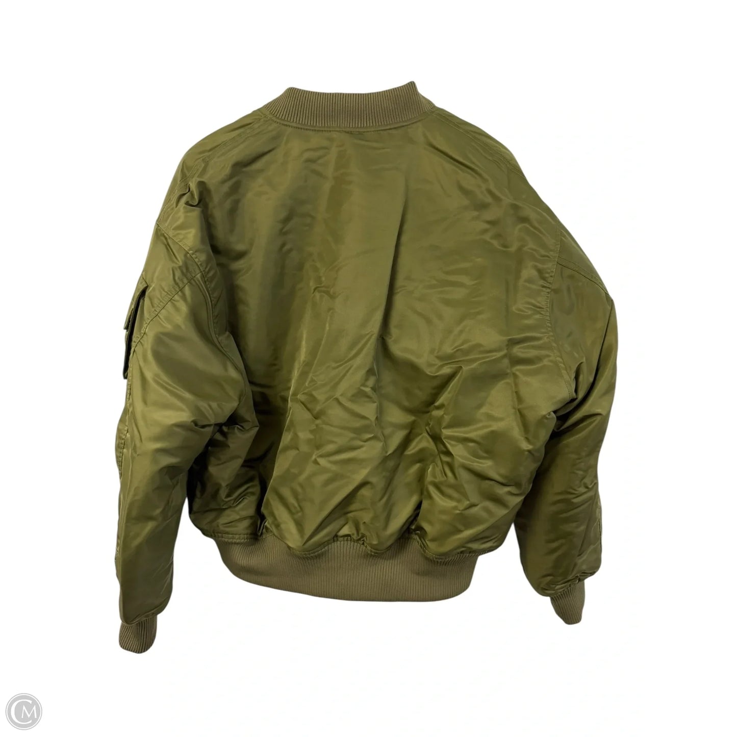 Jacket Puffer & Quilted By Fabletics In Green, Size: S