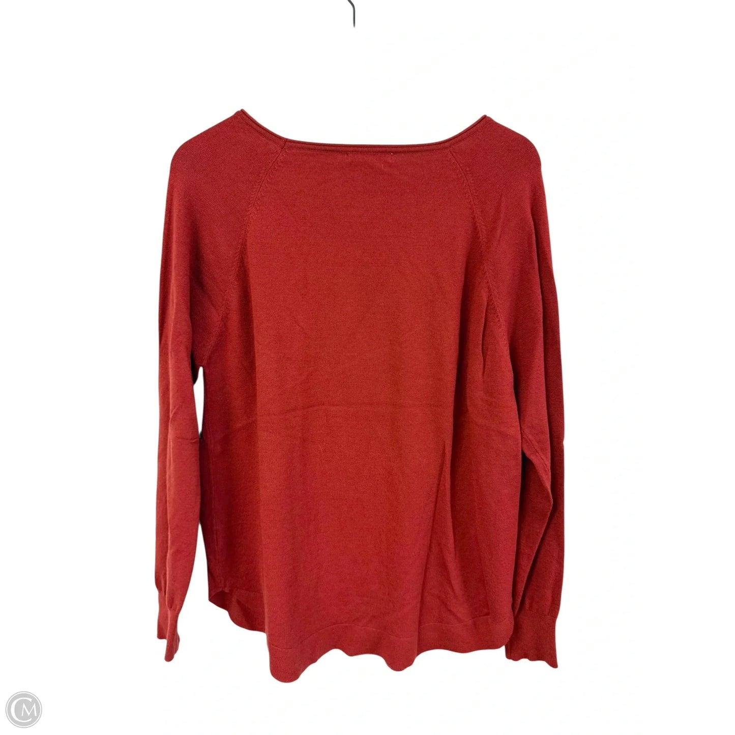 Sweater By Staccato In Orange, Size: Xl