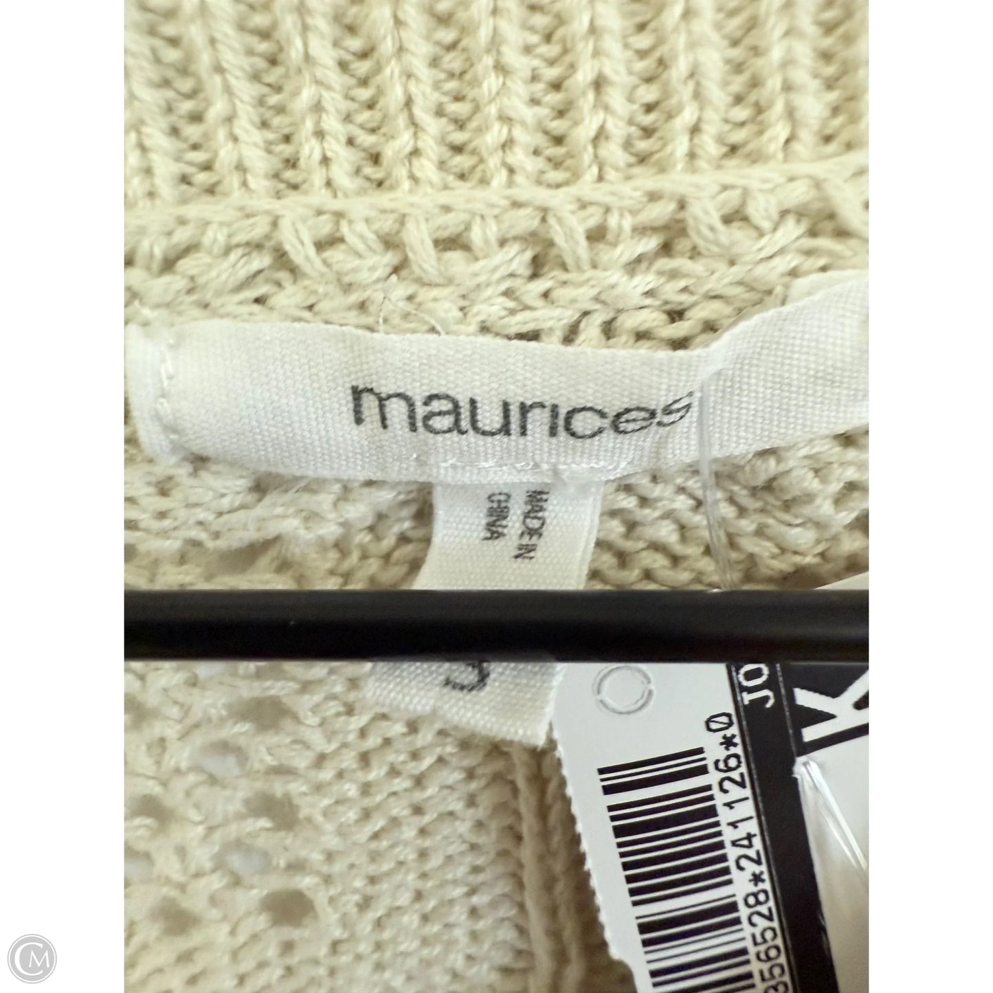 Sweater By Maurices In Cream, Size: S