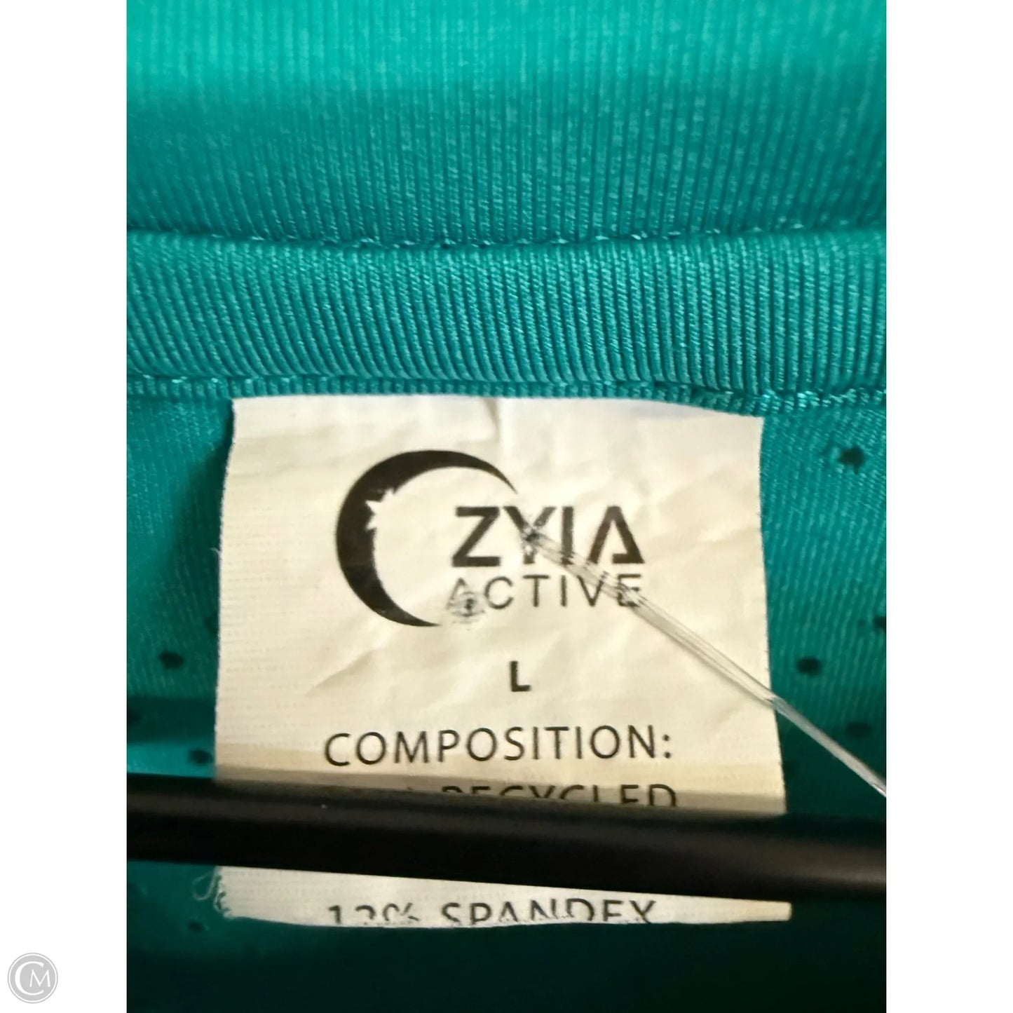Athletic Top Long Sleeve Crewneck By Zyia In Green, Size: L