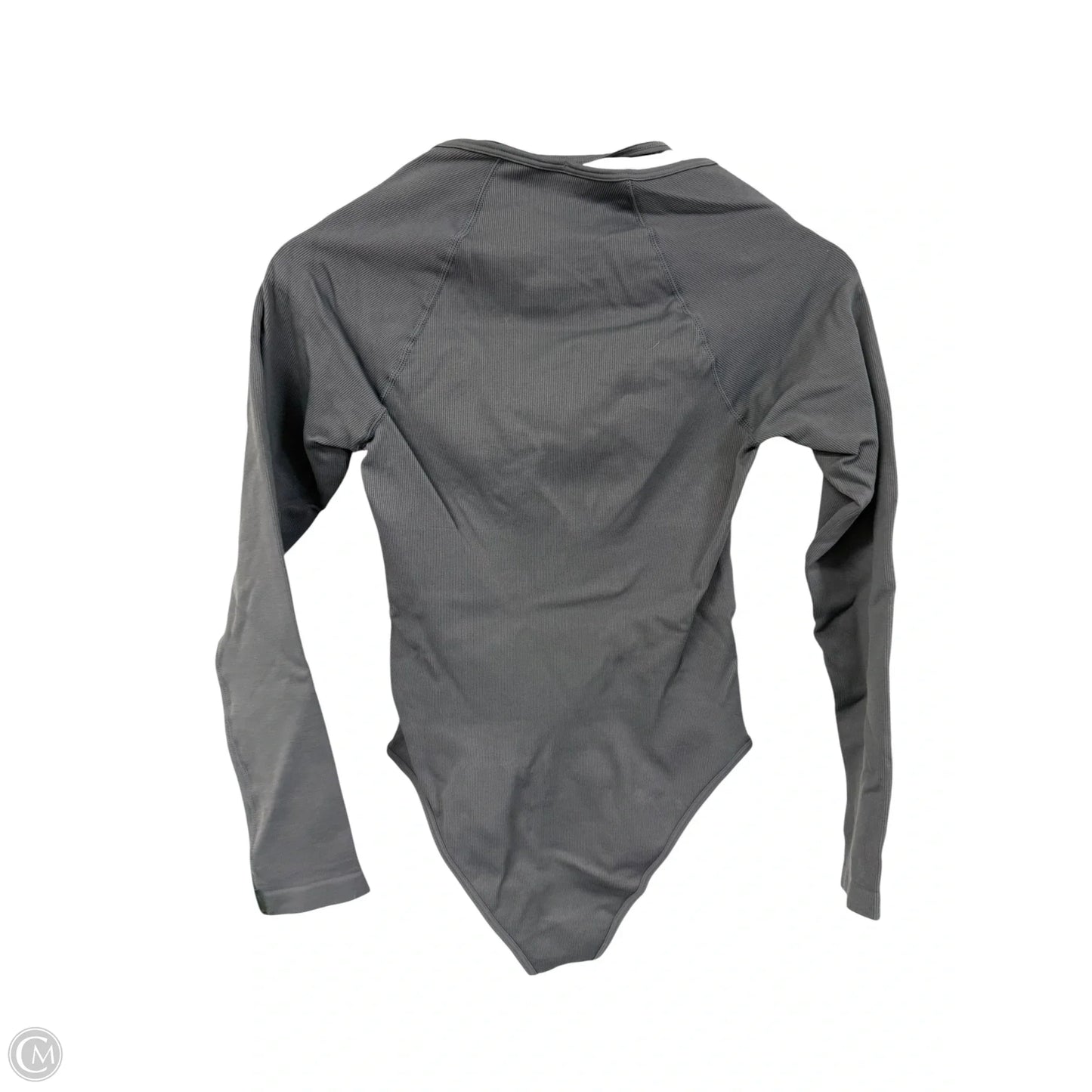Bodysuit By Clothes Mentor In Grey, Size: M