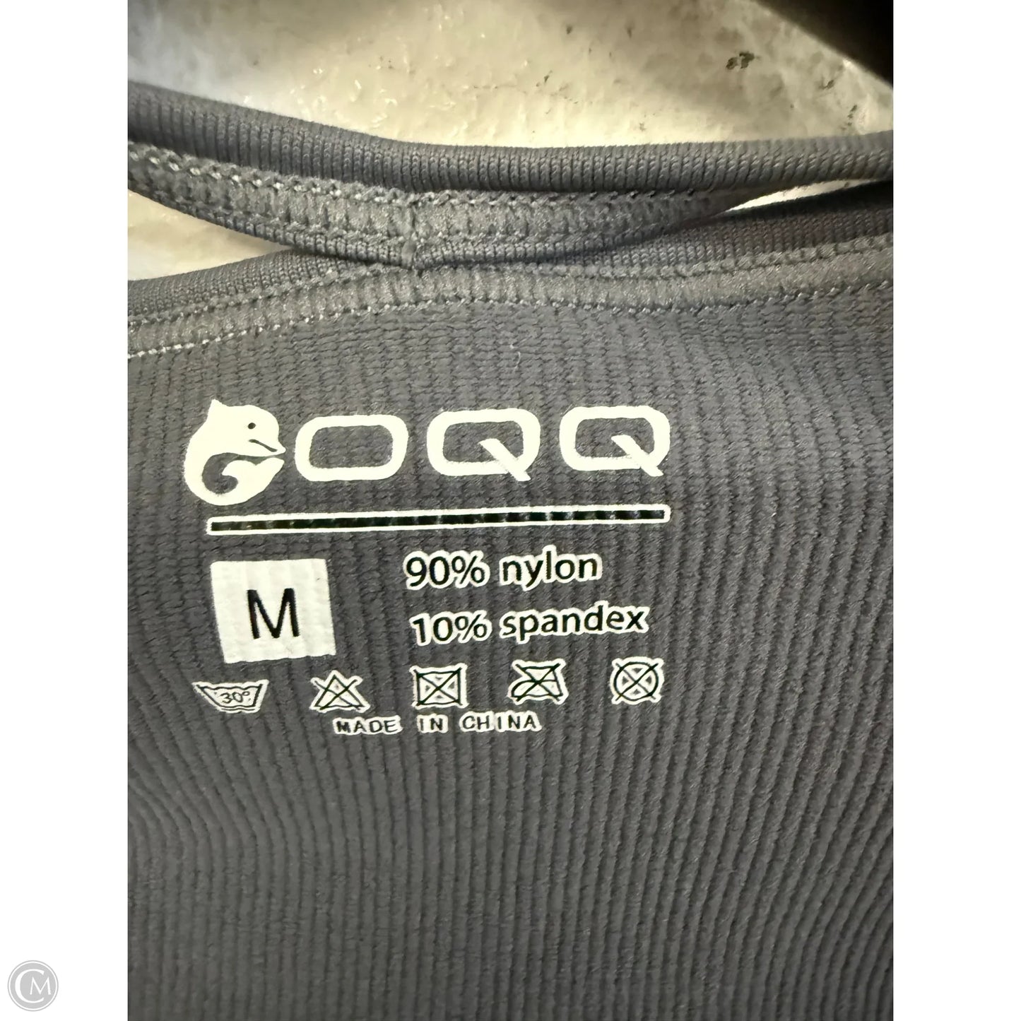 Bodysuit By Clothes Mentor In Grey, Size: M