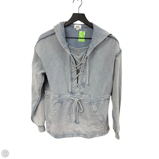 Sweatshirt Hoodie By Bke In Blue, Size: Xs