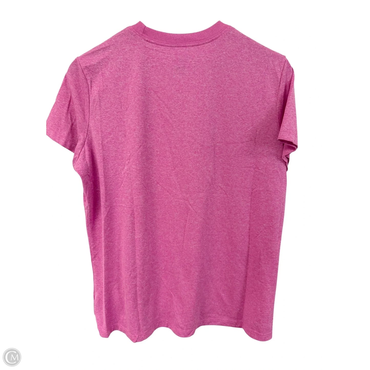 Athletic Top Short Sleeve By Nike Apparel In Pink, Size: Xl