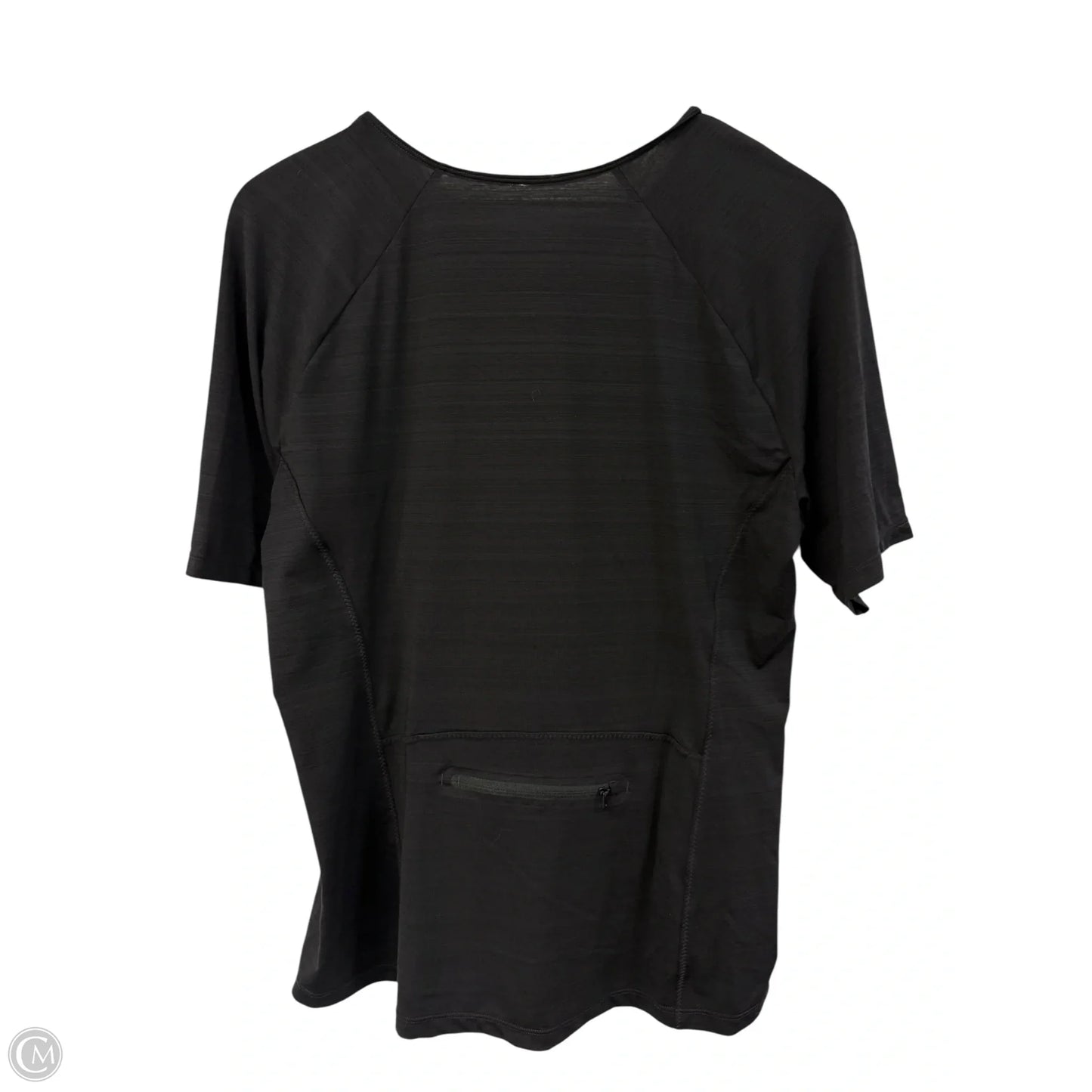 Athletic Top Long Sleeve Crewneck By Athleta In Black, Size: Xl