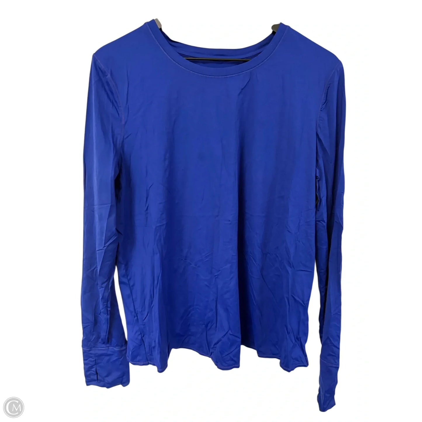 Athletic Top Long Sleeve Crewneck By Athleta In Blue, Size: Xl