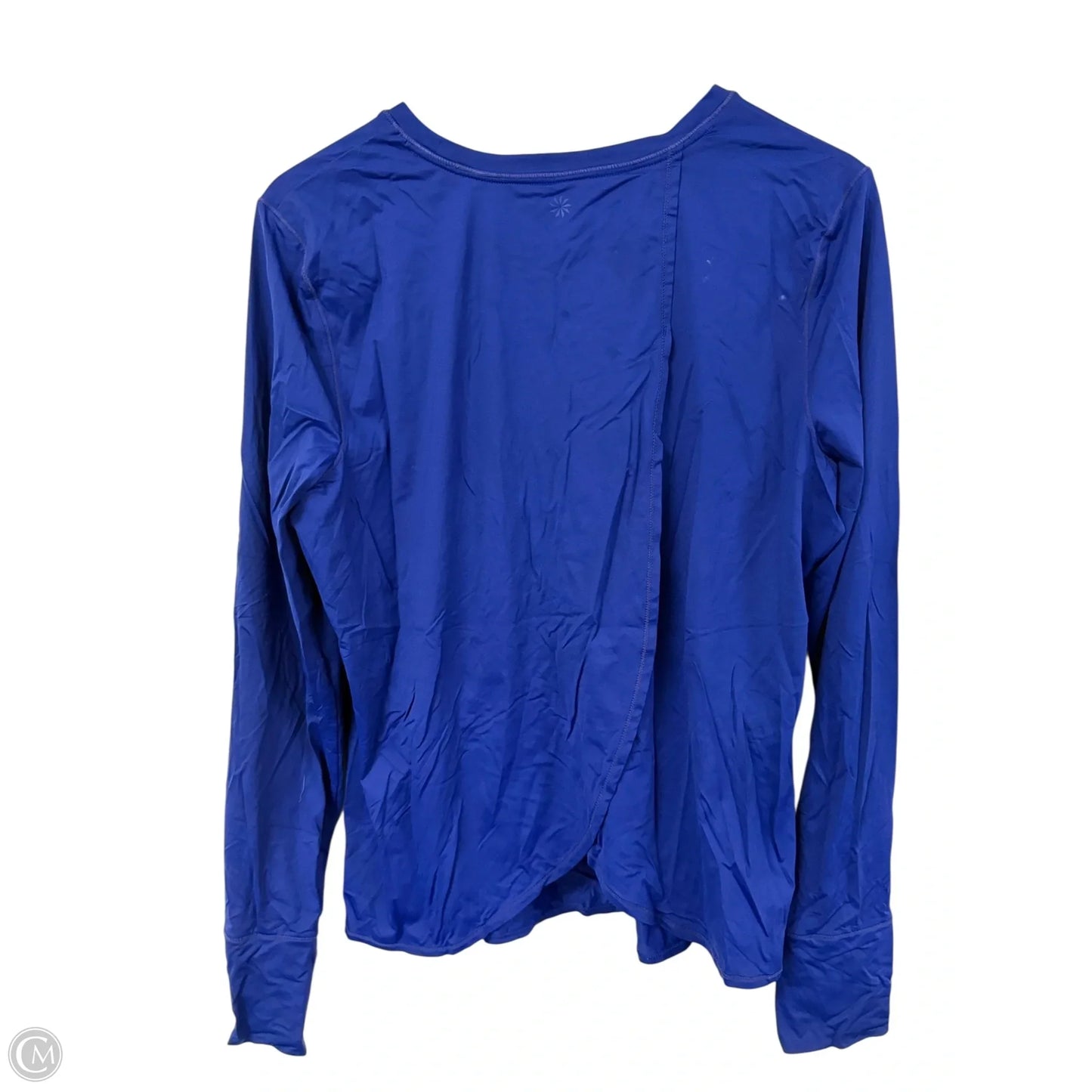 Athletic Top Long Sleeve Crewneck By Athleta In Blue, Size: Xl