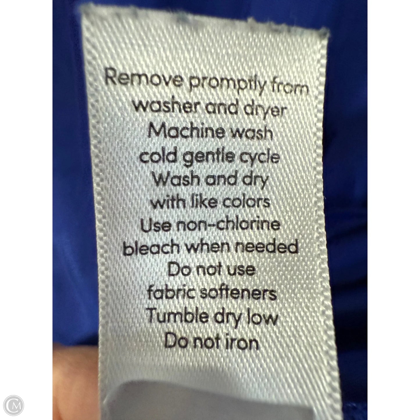 Athletic Top Long Sleeve Crewneck By Athleta In Blue, Size: Xl