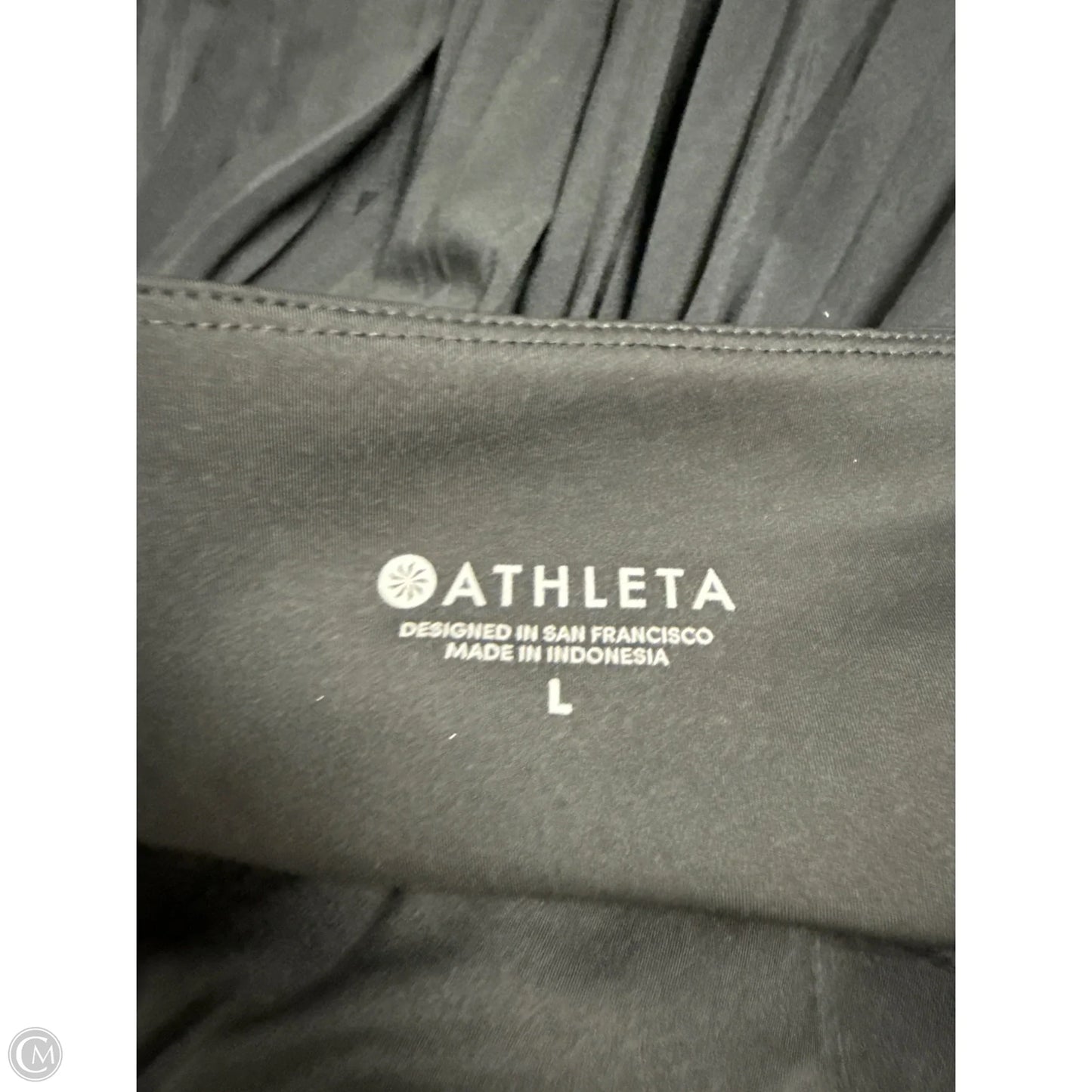Athletic Skort By Athleta In Black, Size: L
