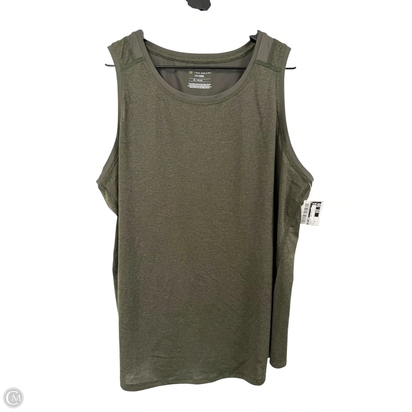 Athletic Tank Top By Tek Gear In Green, Size: Xl