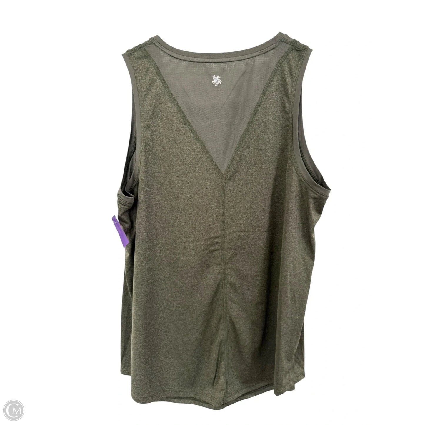 Athletic Tank Top By Tek Gear In Green, Size: Xl